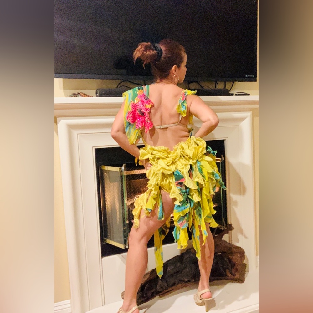 Salsa Latin ballroom costume